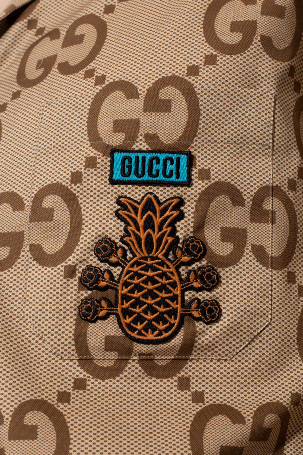 Gucci The 'Gucci Pineapple' collection short | IetpShops - black